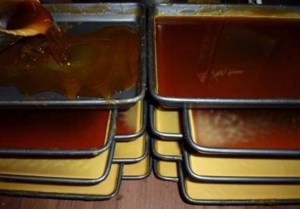 Včelárska farma Šútorka - chladnúce odliatky